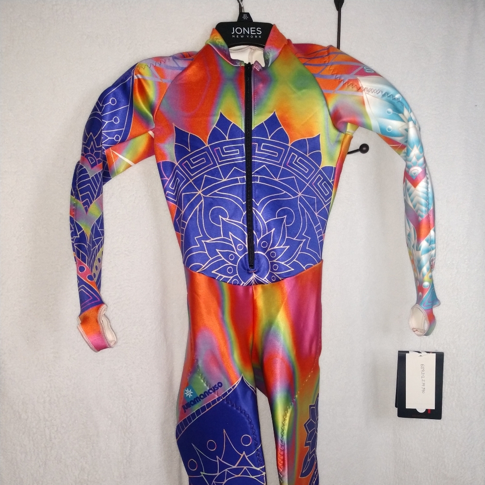 Spyder Ski Colorful Kids Bodysuit Size 10/12
